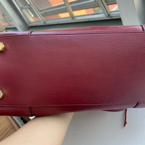 Rebecca Minkoff Burgundy Red Leather Purse - Picture 11 of 15